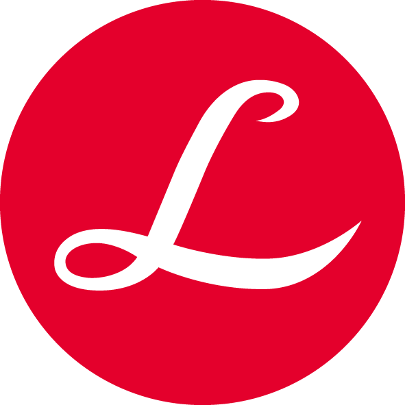 Die Landpartie Service Icon in rot