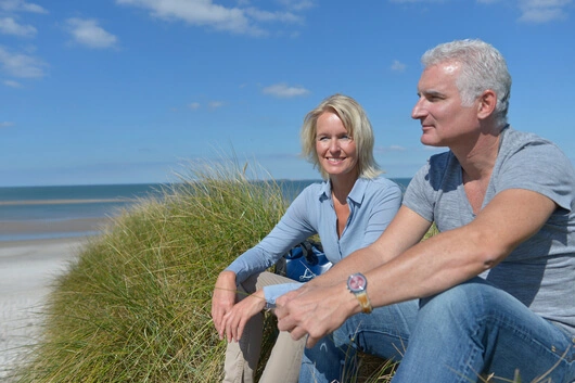 Radeln und Baden - individuell an Meer, Fluss oder See