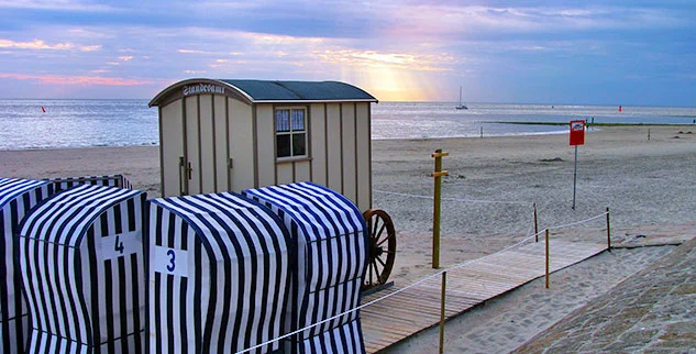 Silvesterreise am Meer: Strand von Norderney