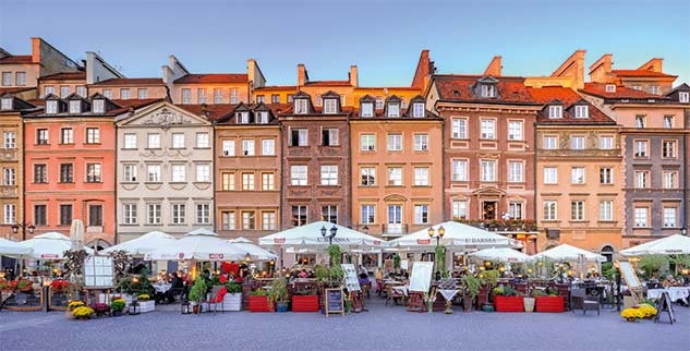 Wochenmarkt in Warschau,Polen
