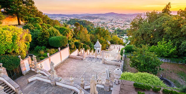 Bom Jesus de Braga, Radreise auf dem Jakobsweg