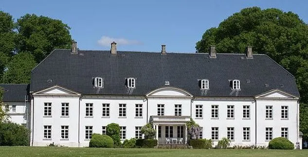 Herrenhaus während der Radtour