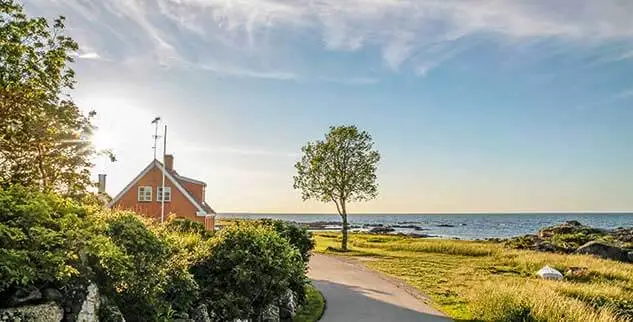 Inselradweg in Dänemark