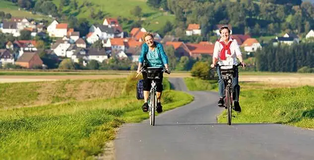 Die Landpartie: Radreise auf dem Weserradweg