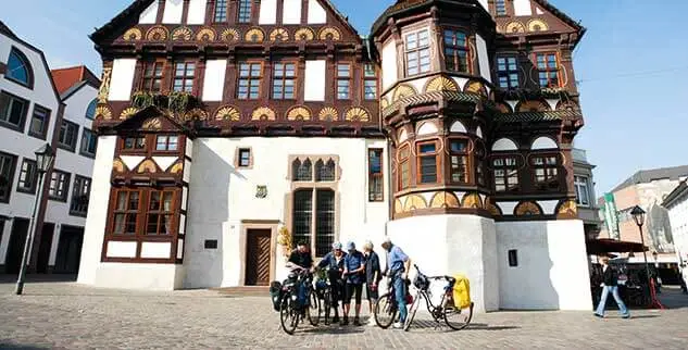Das Fachwerkhaus Hann.Münden auf einer Radreise mit der Landpartie erleben
